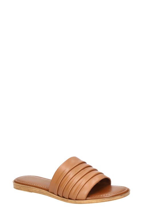 Bella Vita Rya-Italy Slide Sandal Whiskey Italian Leather at Nordstrom,