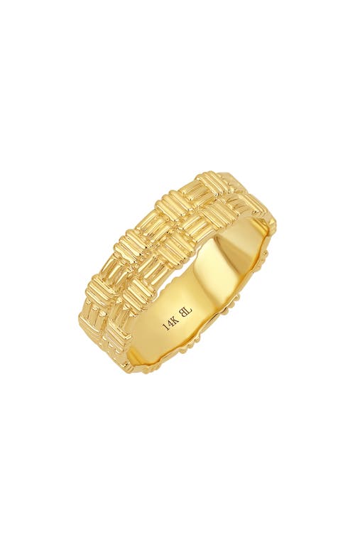 Bony Levy 14K Gold Wide Band Ring Yellow at Nordstrom,