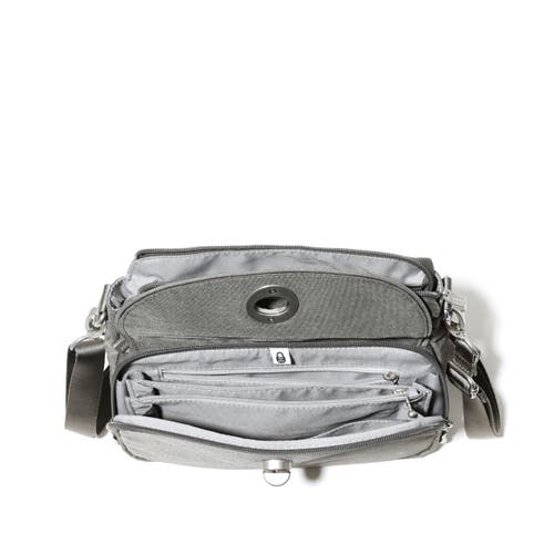 Baggallini Calais Crossbody Bag In Sterling Shimmer