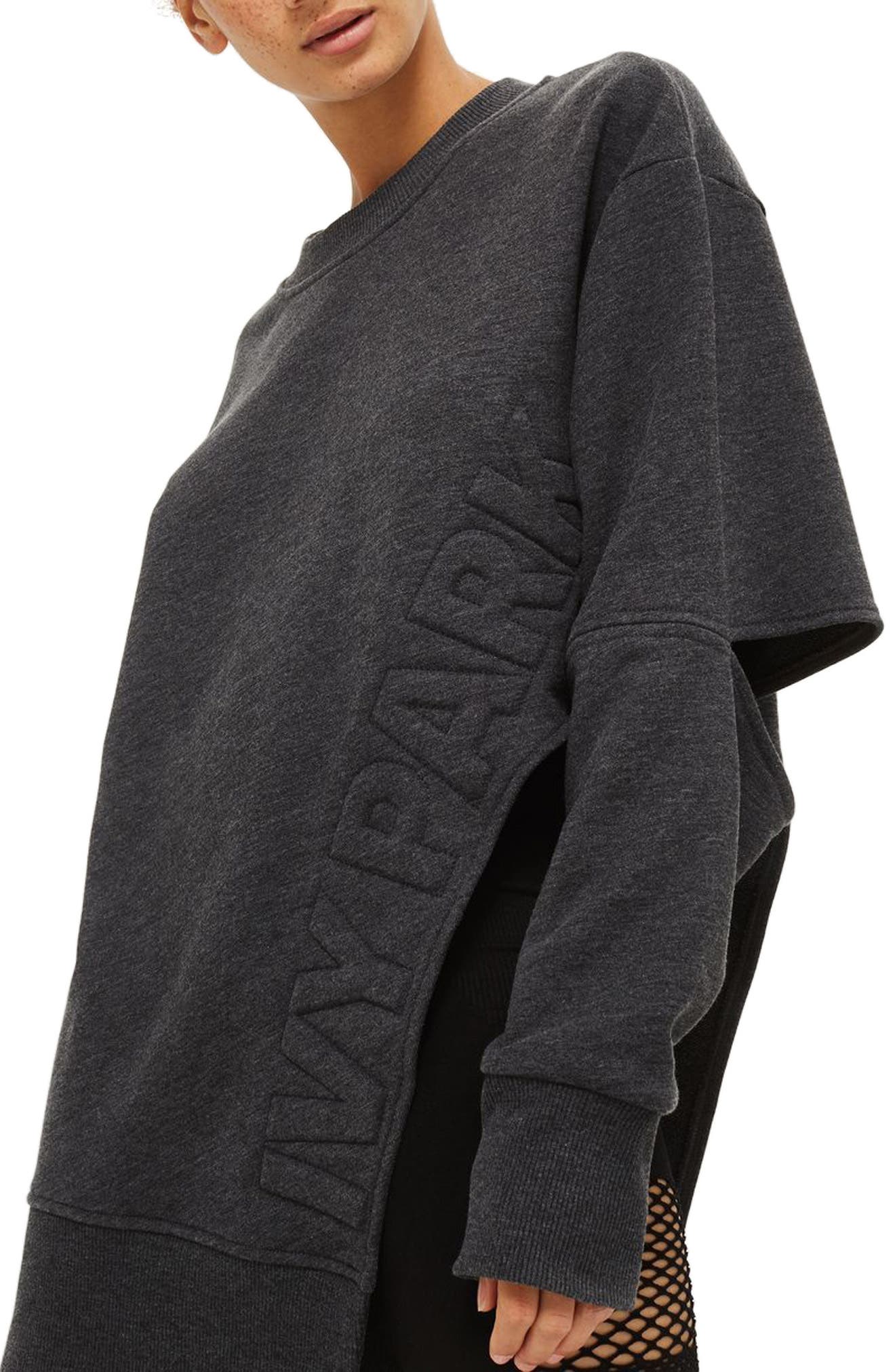 Ivy park asymmetrical sweatshirt fashion