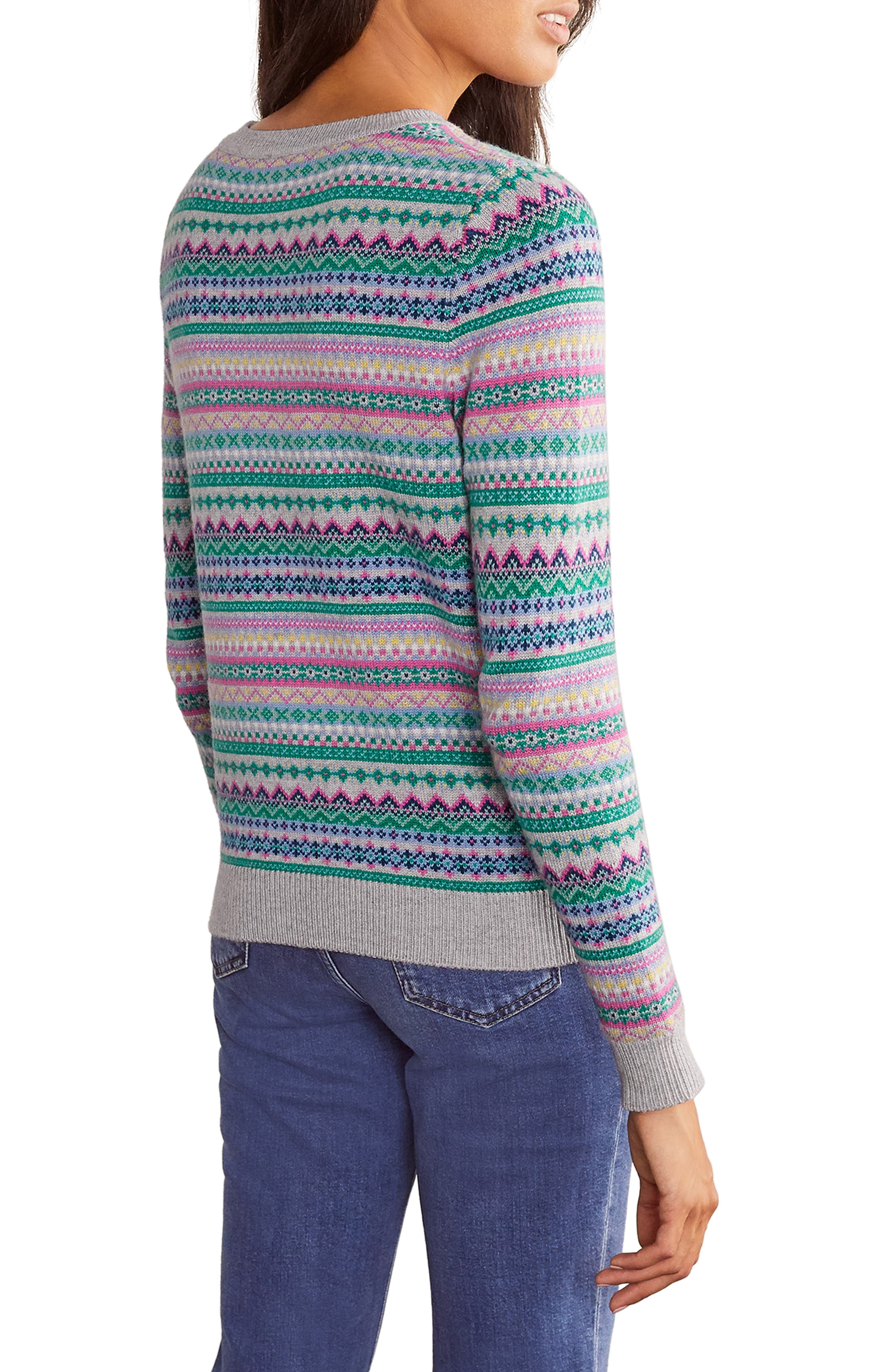 boden fair isle sweater