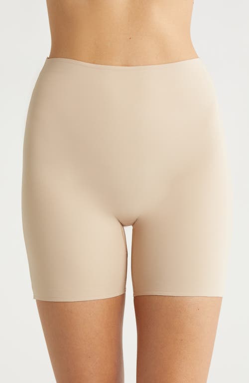 Shop Tc Dress Rehearsal Low Back Shaping Shorts In Warm Beige