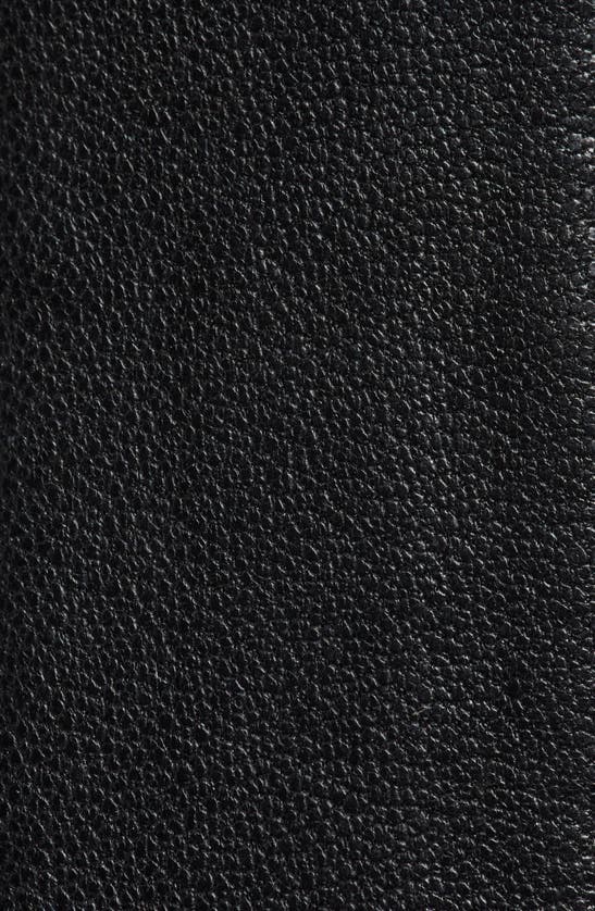 Shop Raina Callie Cognac Leather Belt In Black