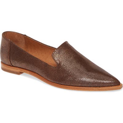 Frye Kenzie Venetian Flat- Metallic