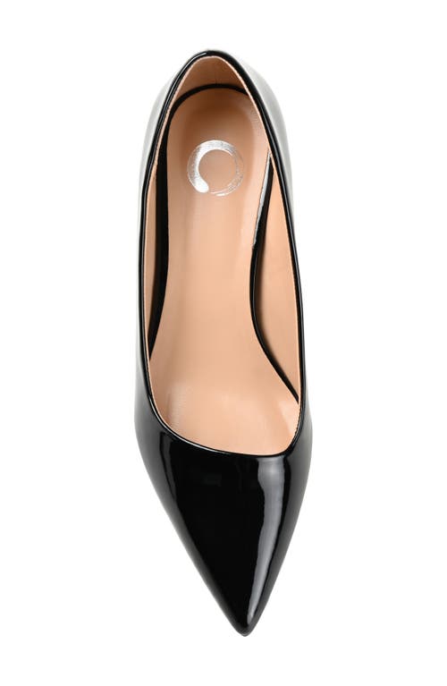 Shop Journee Collection Celica Pump In Patent/black