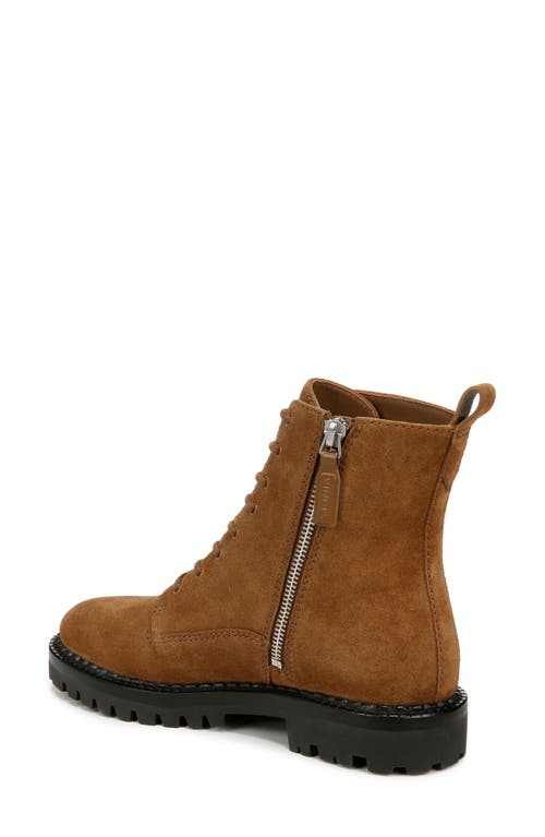 Shop Vince Cabria Lug Water Resistant Lace-up Boot In Elmwood