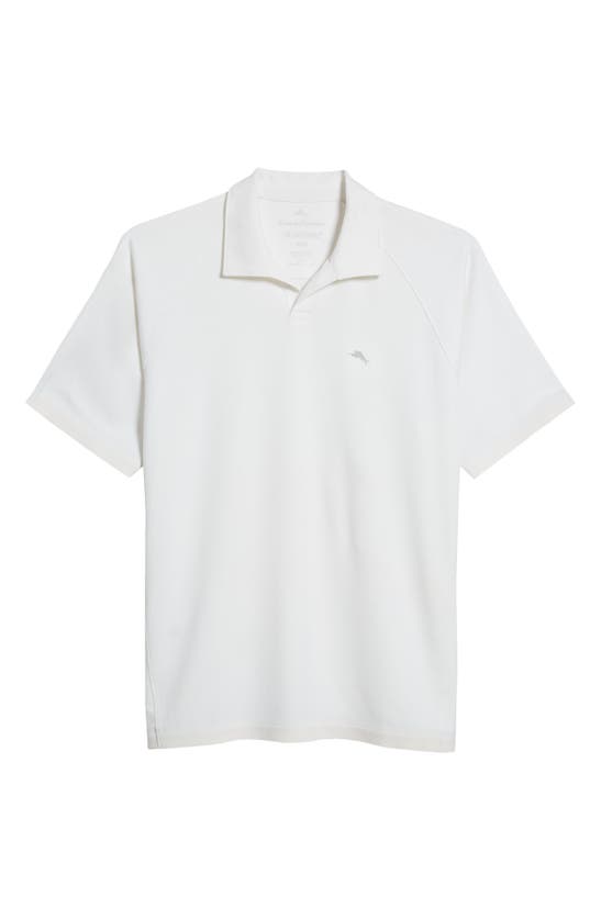 Shop Tommy Bahama Ace Tropic Solid Performance Polo In White