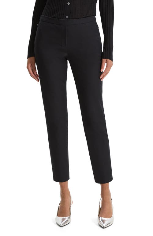 Theory Thaniel Approach Slim Fit Pull-On Pants Black at Nordstrom,