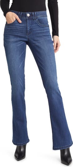 Wit & Wisdom 'Ab'Solution Mid Rise Itty Bitty Bootcut Jeans | Nordstrom