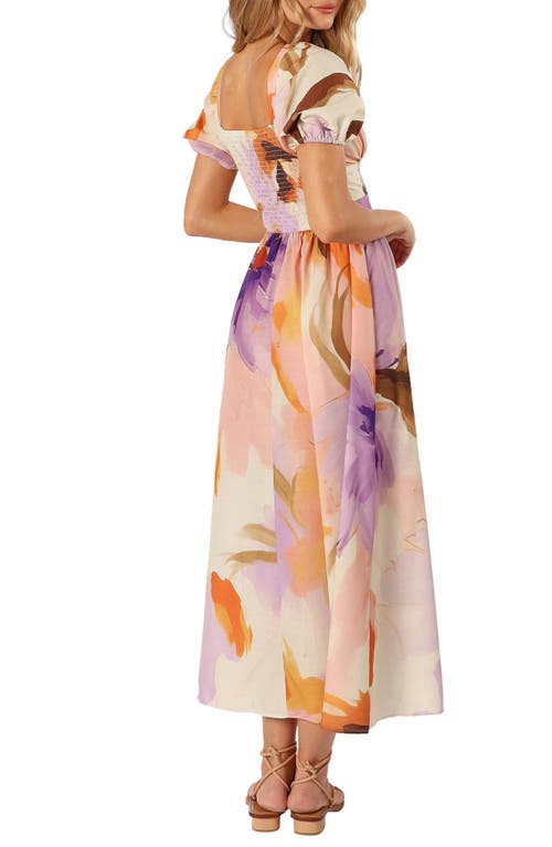 Petal And Pup Petal & Pup Christoff Floral Print Maxi Dress In Multi