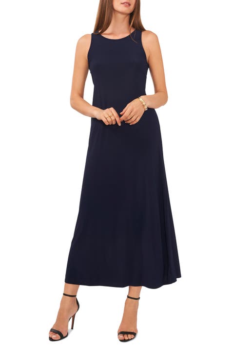 Buy Women Blue Solid Casual Dress Online - 800462