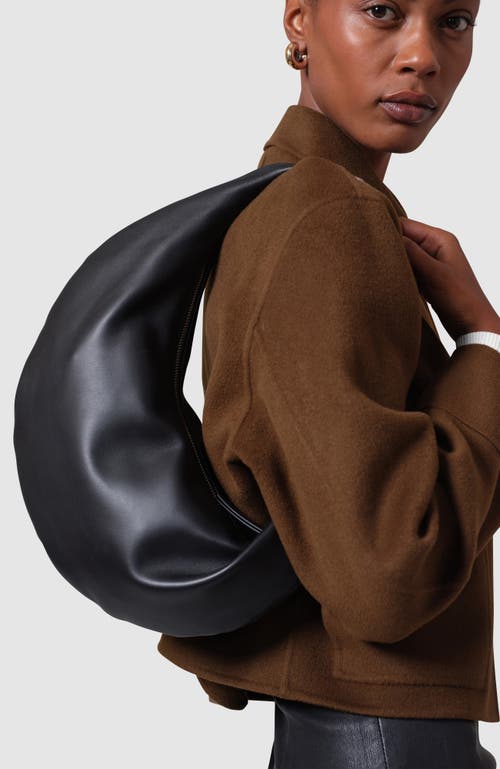 HYER GOODS HYER GOODS LEATHER CONVERTIBLE HOBO RING BAG