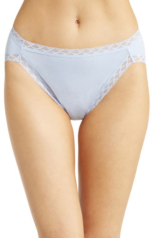 Bliss Cotton French Cut Briefs in Blue Mist