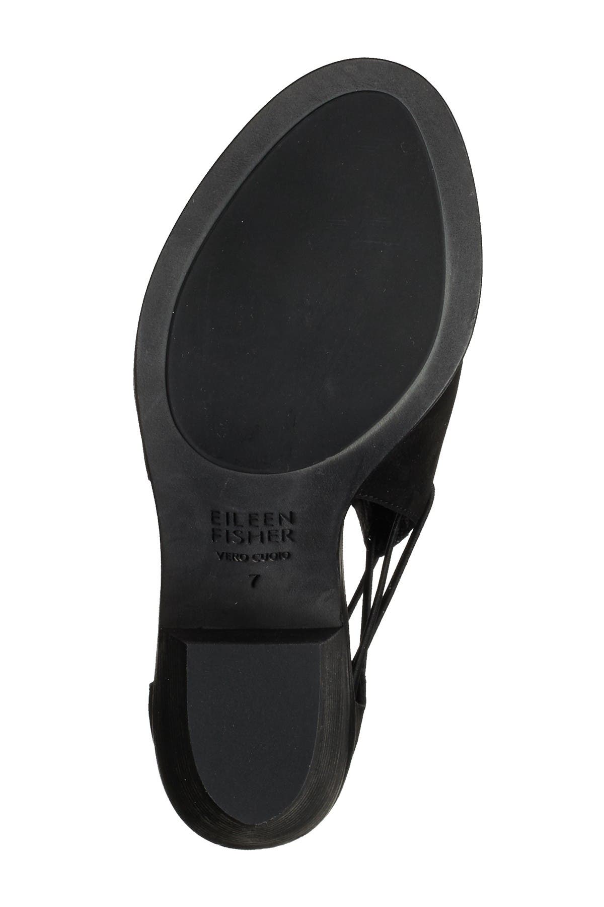 eileen fisher nikki peep toe sandal