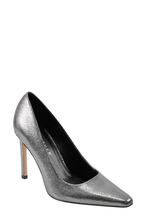 Shop Marc Fisher Ltd Olivy Stiletto Pump In Grey