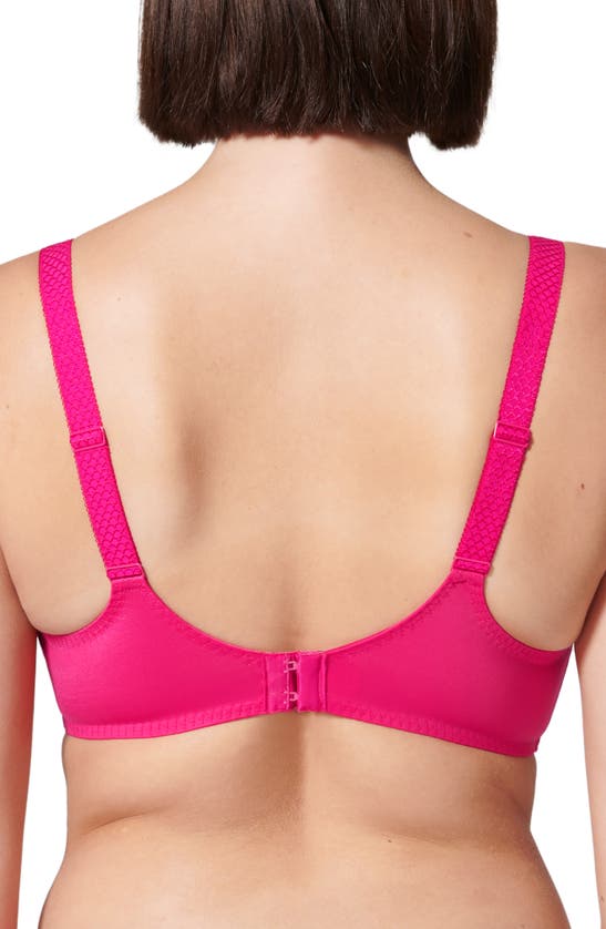 Simone Perele Caresse Underwire Full Cup Bra In Teaberry Pink