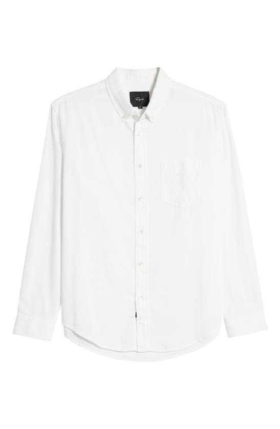 RAILS REID RELAXED FIT SOLID WHITE BUTTON-UP SHIRT
