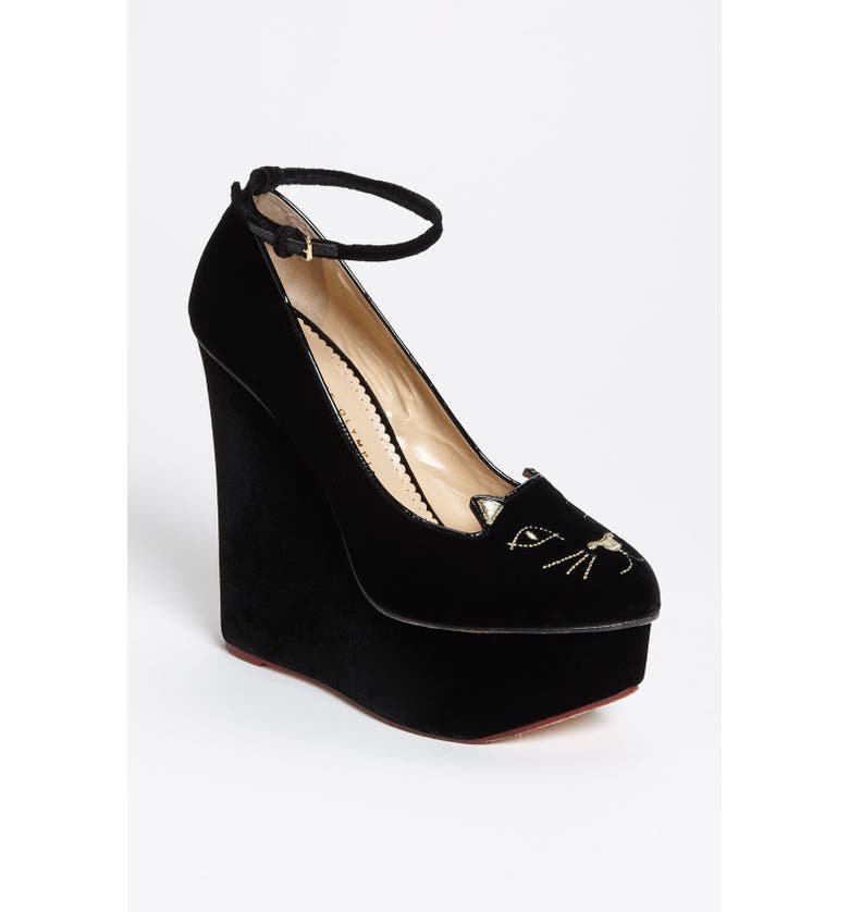 Charlotte Olympia 'Kitty' Wedge | Nordstrom