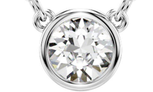 Shop Swarovski Imber Crystal Pendant Necklace In Silver