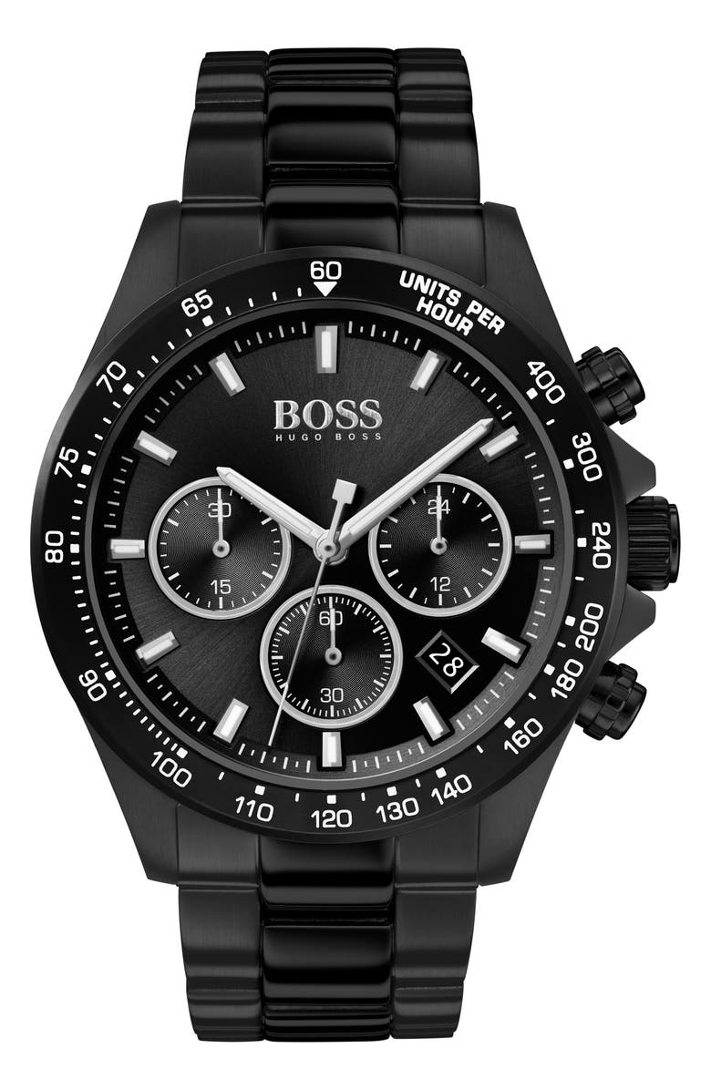 BOSS Hero Chronograph Bracelet Watch, 43mm | Nordstrom