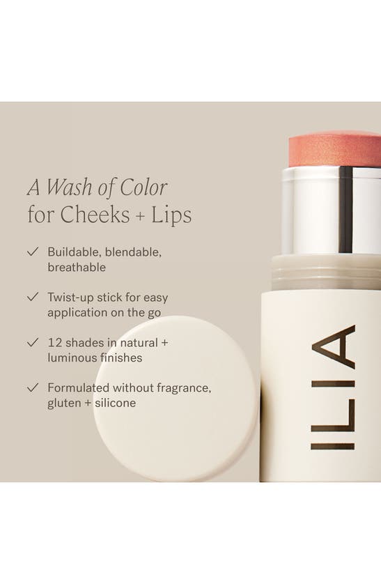 Ilia Multistick Lip & Cheek Tint In Tenderly- Soft Pink