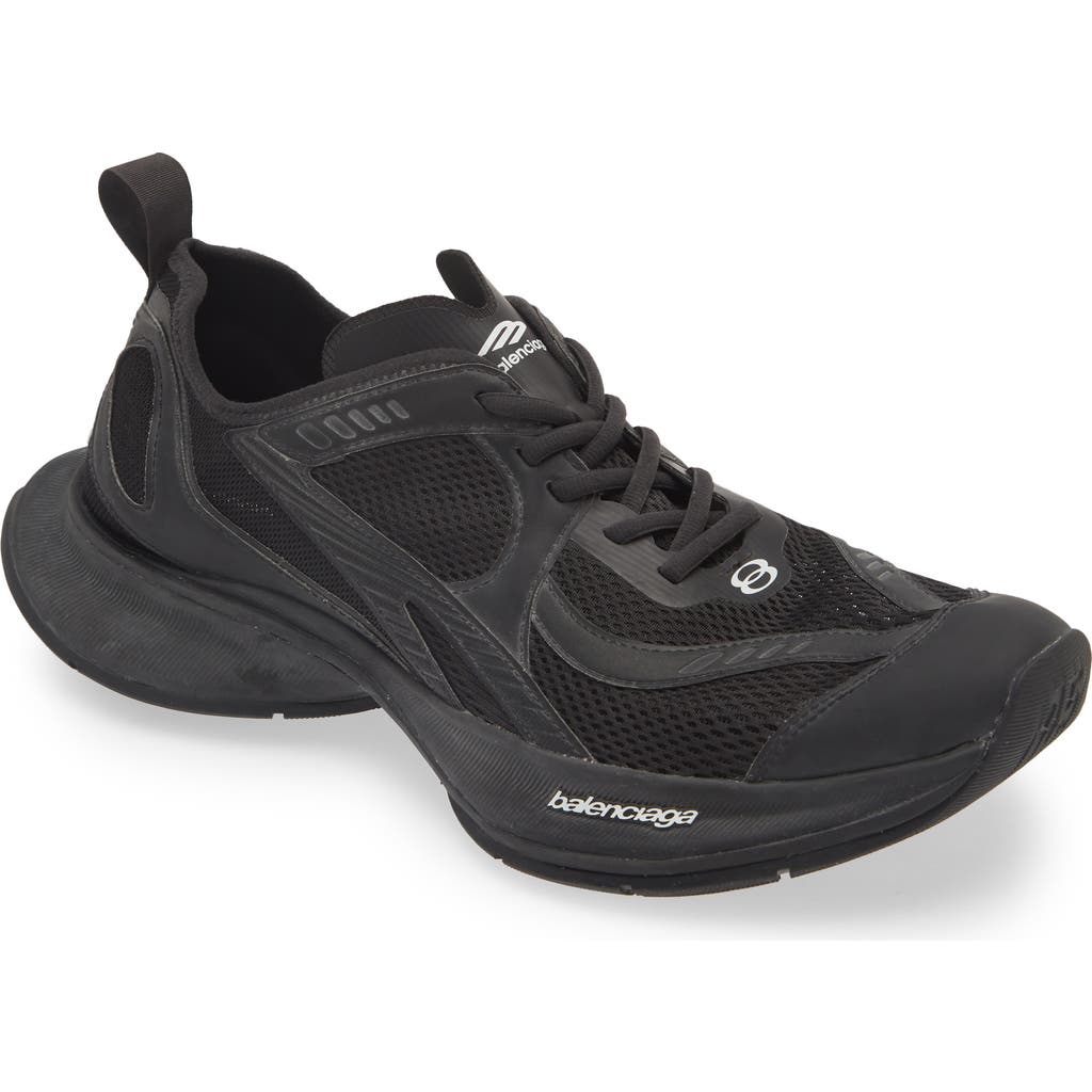 Balenciaga Circuit Ultra-lightweight Sneakers In Black