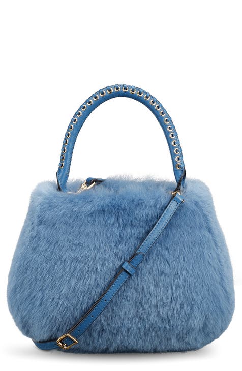 Baby blue designer handbags best sale