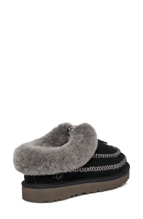 Shop Ugg(r) Tasman Alpine Genuine Shearling Clog In Black