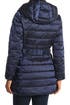 Thumbnail image number 2 of Tahari Faux Fur Trim Collar Hooded Bib Puffer Jacket