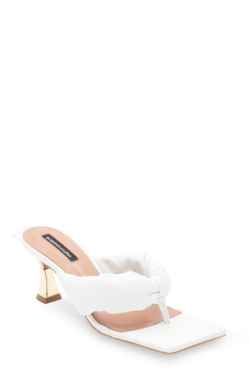 bcbg Fiona Sandal in Optic White