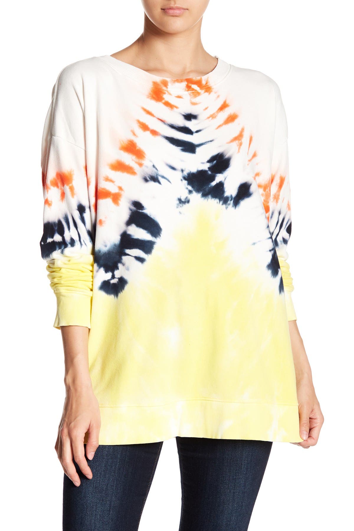 tie dye sweatshirt nordstrom rack