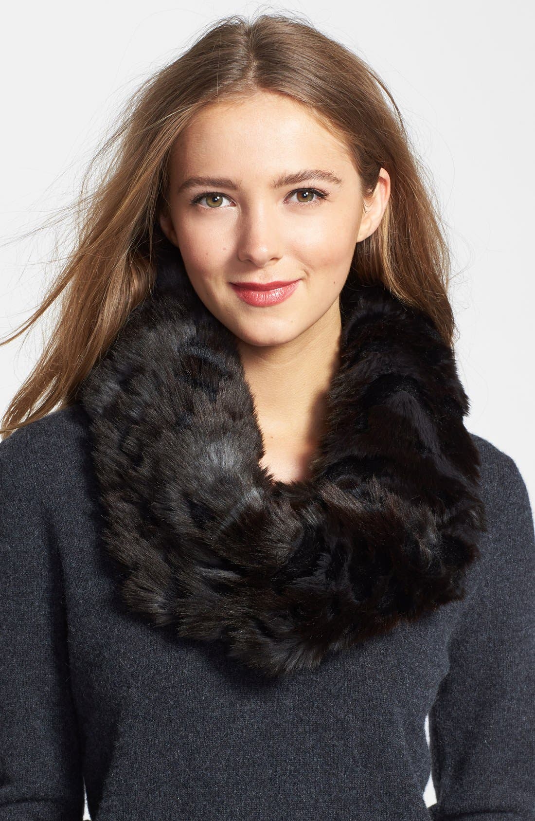 Parkhurst 'Twist' Faux Fur Infinity Scarf Nordstrom