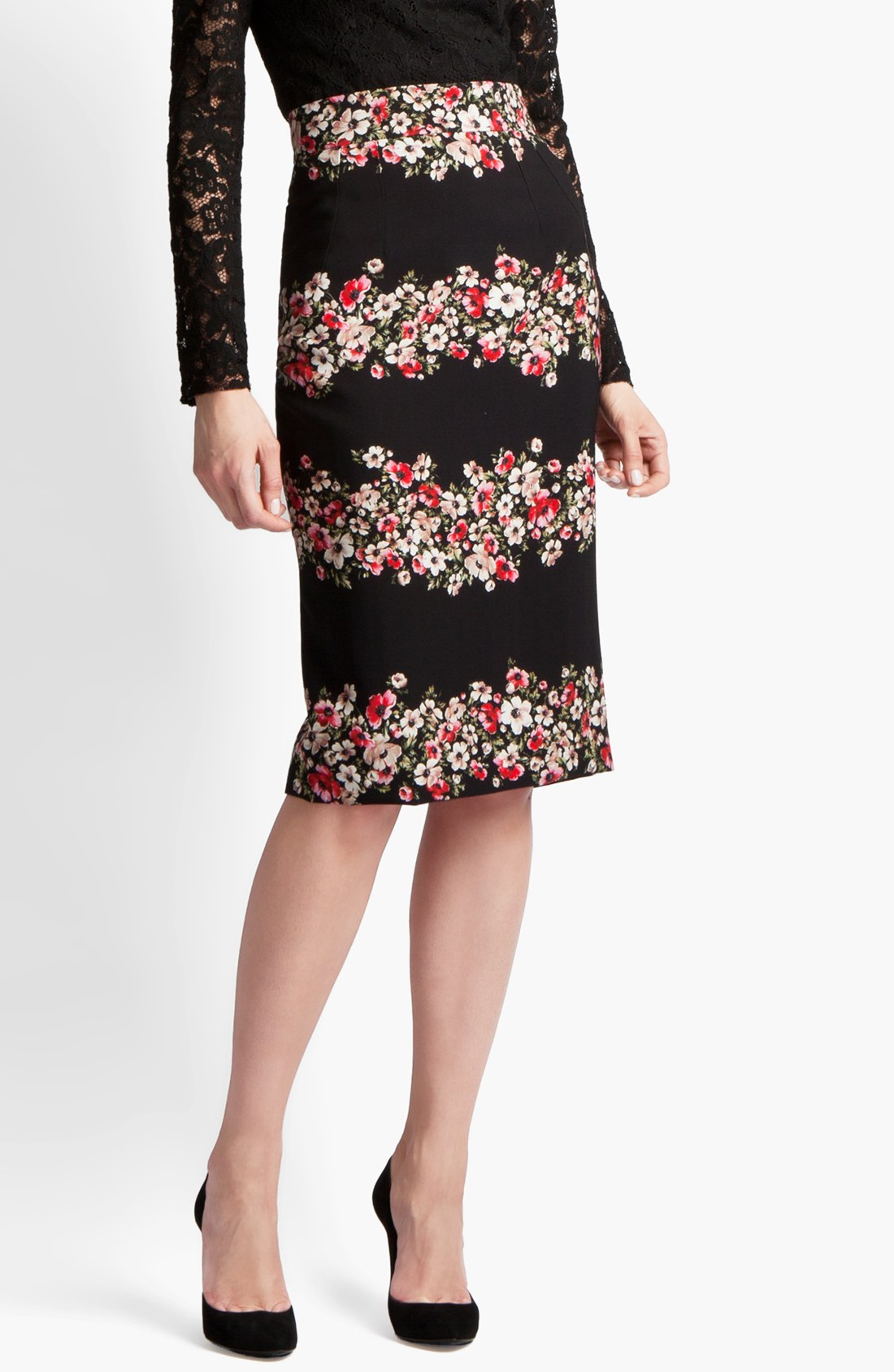Dolce&Gabbana Cady Pencil Skirt | Nordstrom
