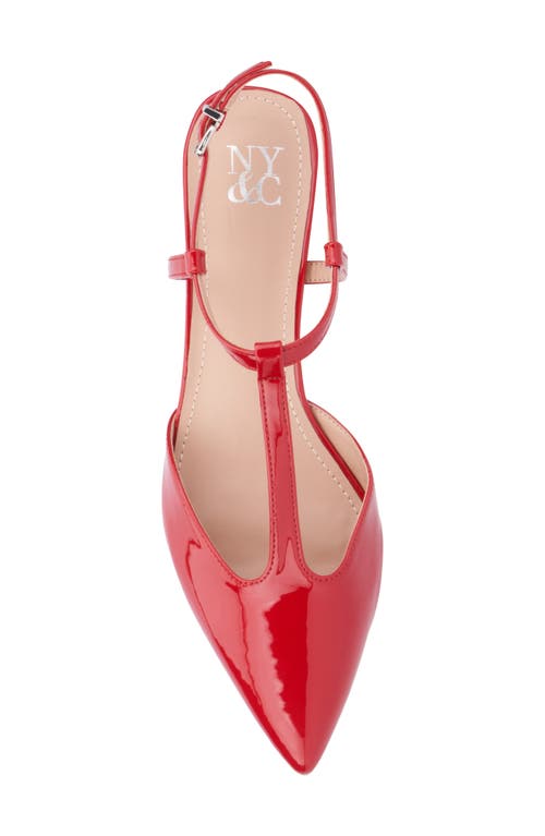 NEW YORK AND COMPANY NEW YORK AND COMPANY VINA T-STRAP PUMP 