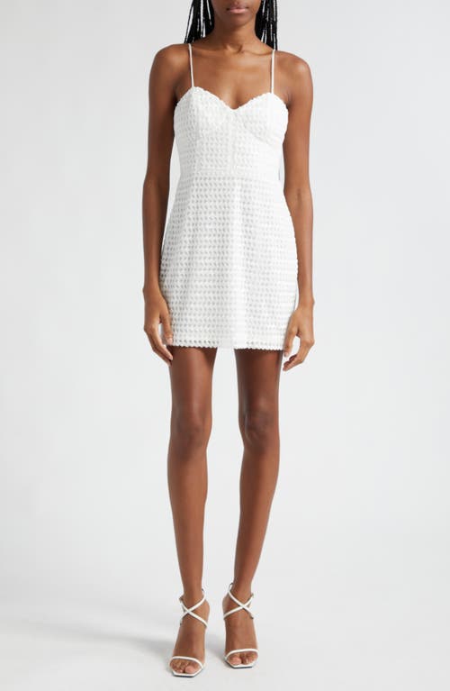 Ramy Brook Ayala Beaded Mesh Dress Ivory Bead at Nordstrom,