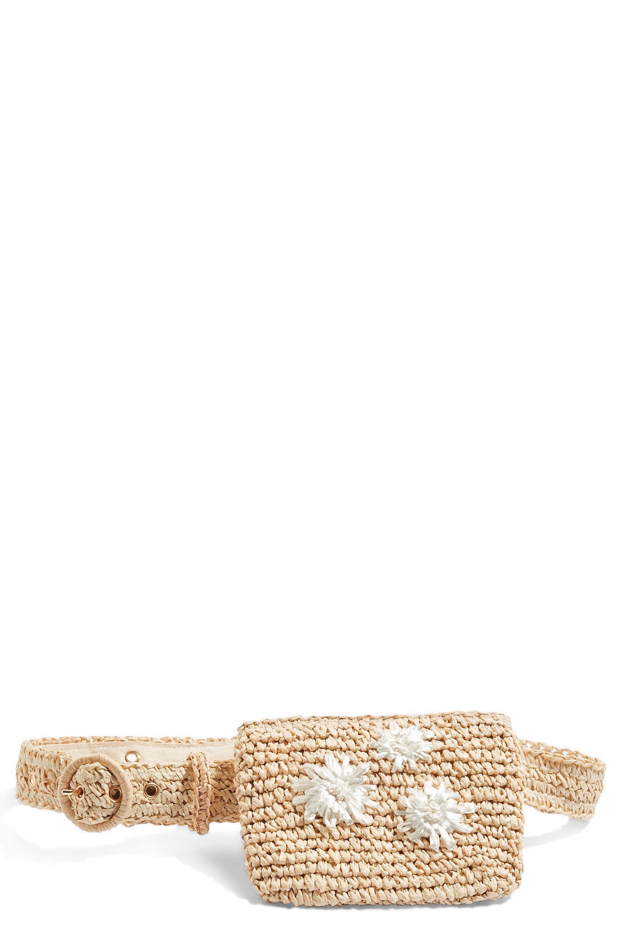 Brighton Straw Belt Bag Nordstrom