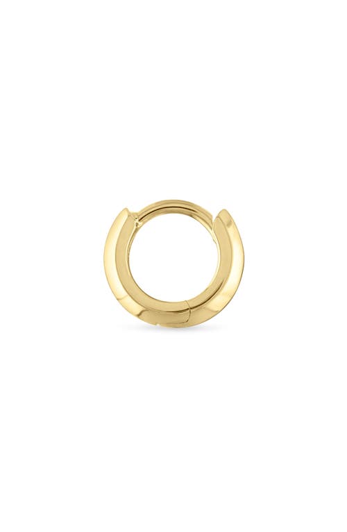 Maria Tash Vertex Single Hoop Earring In Yellow Gold