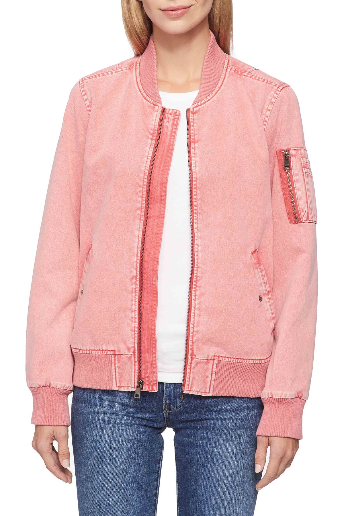 levis denim bomber
