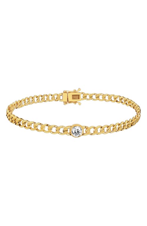 EF Collection Sari Diamond Bracelet in 14K Yellow Gold at Nordstrom