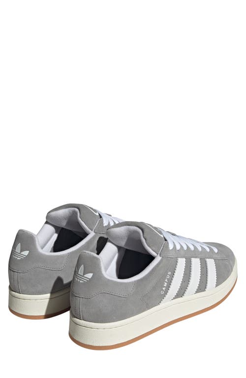 Shop Adidas Originals Adidas Campus 00s Sneaker In Grey/white/off White