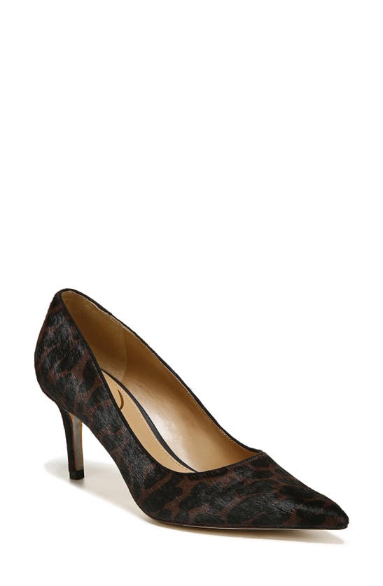 Sam Edelman Vienna Pointed Toe Pump In Brown Multi