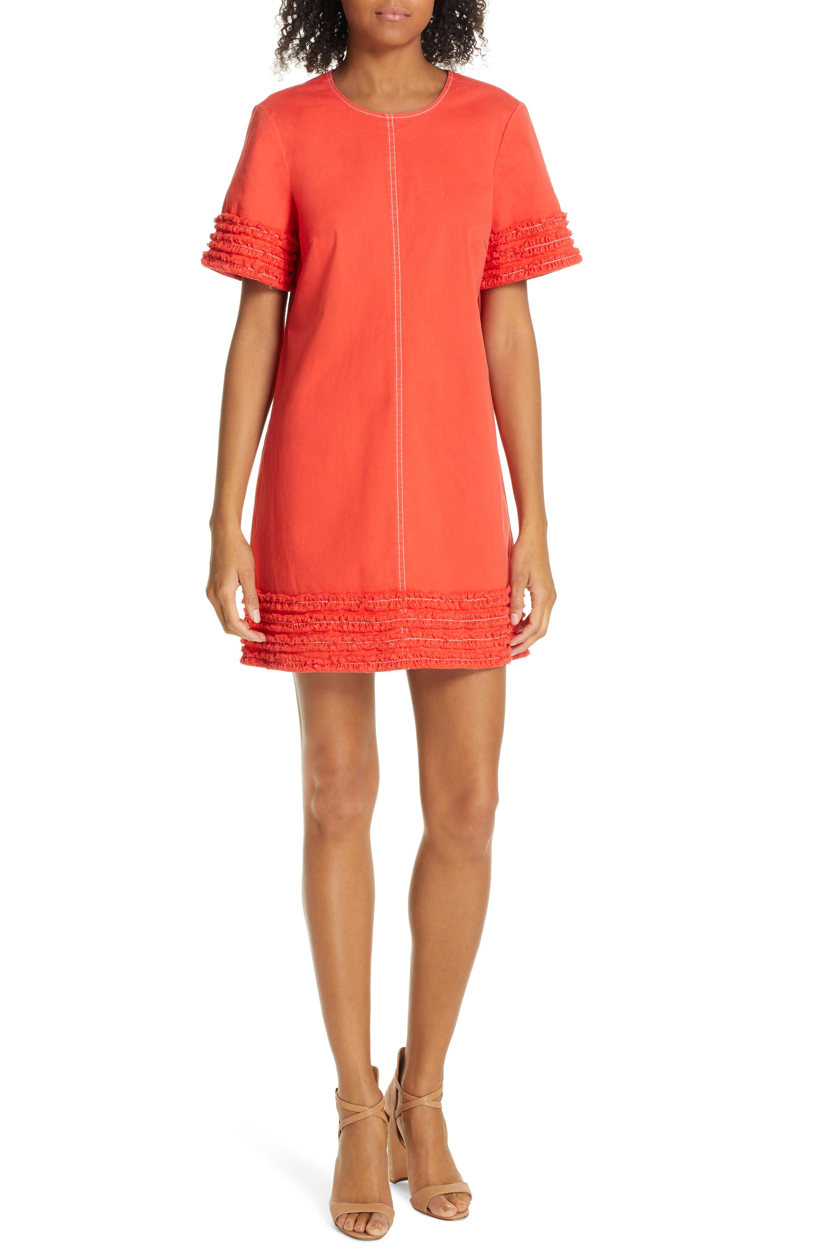 Cinq A Sept Ashton Dress, Red