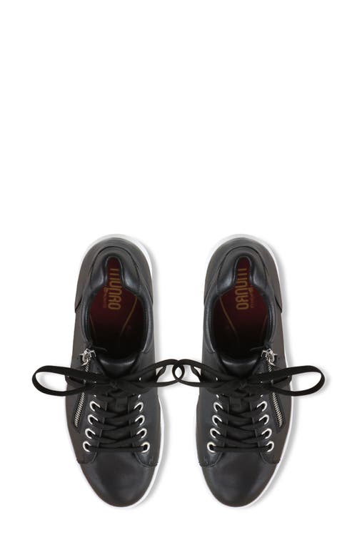 Munro Tilly Sneaker In Black