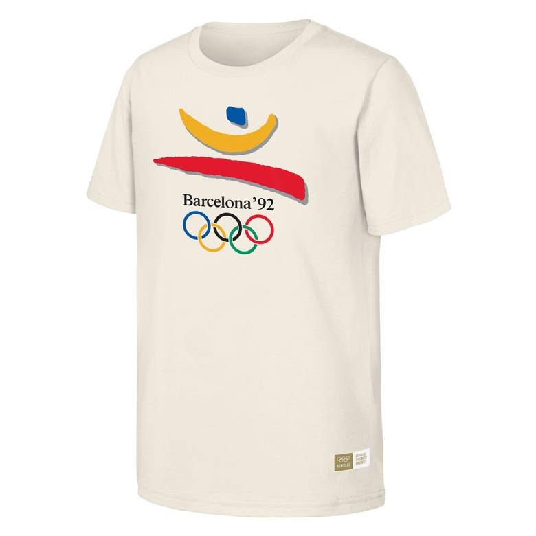 Shop Outerstuff Natural 1992 Barcelona Games Olympic Heritage T-shirt
