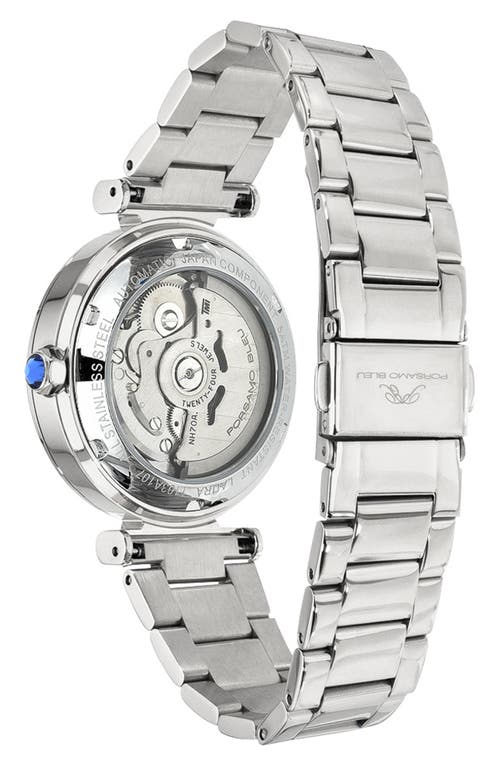 PORSAMO BLEU PORSAMO BLEU COLETTE TOPAZ BRACELET WATCH, 36MM