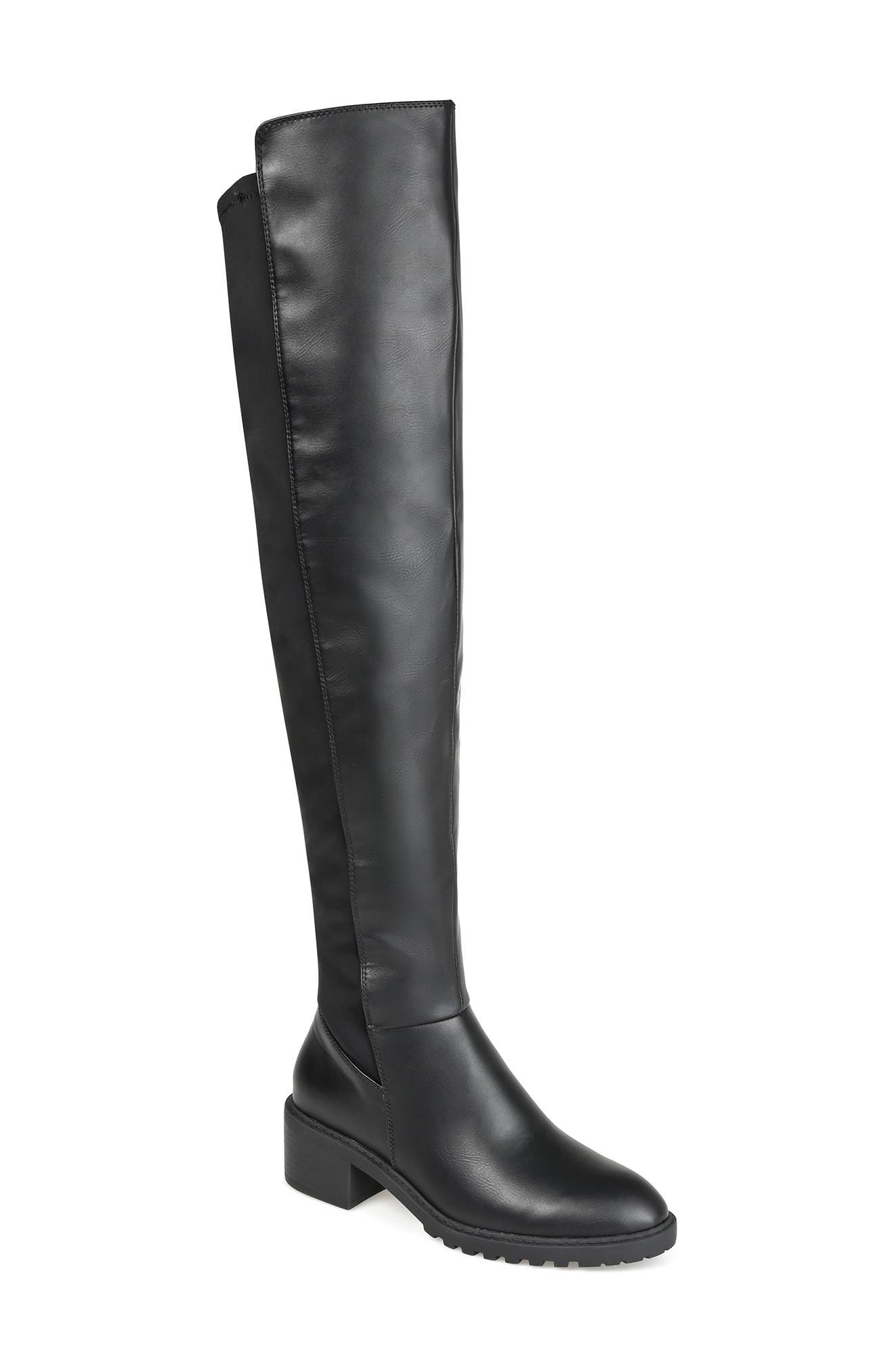 nordstrom rack black over the knee boots