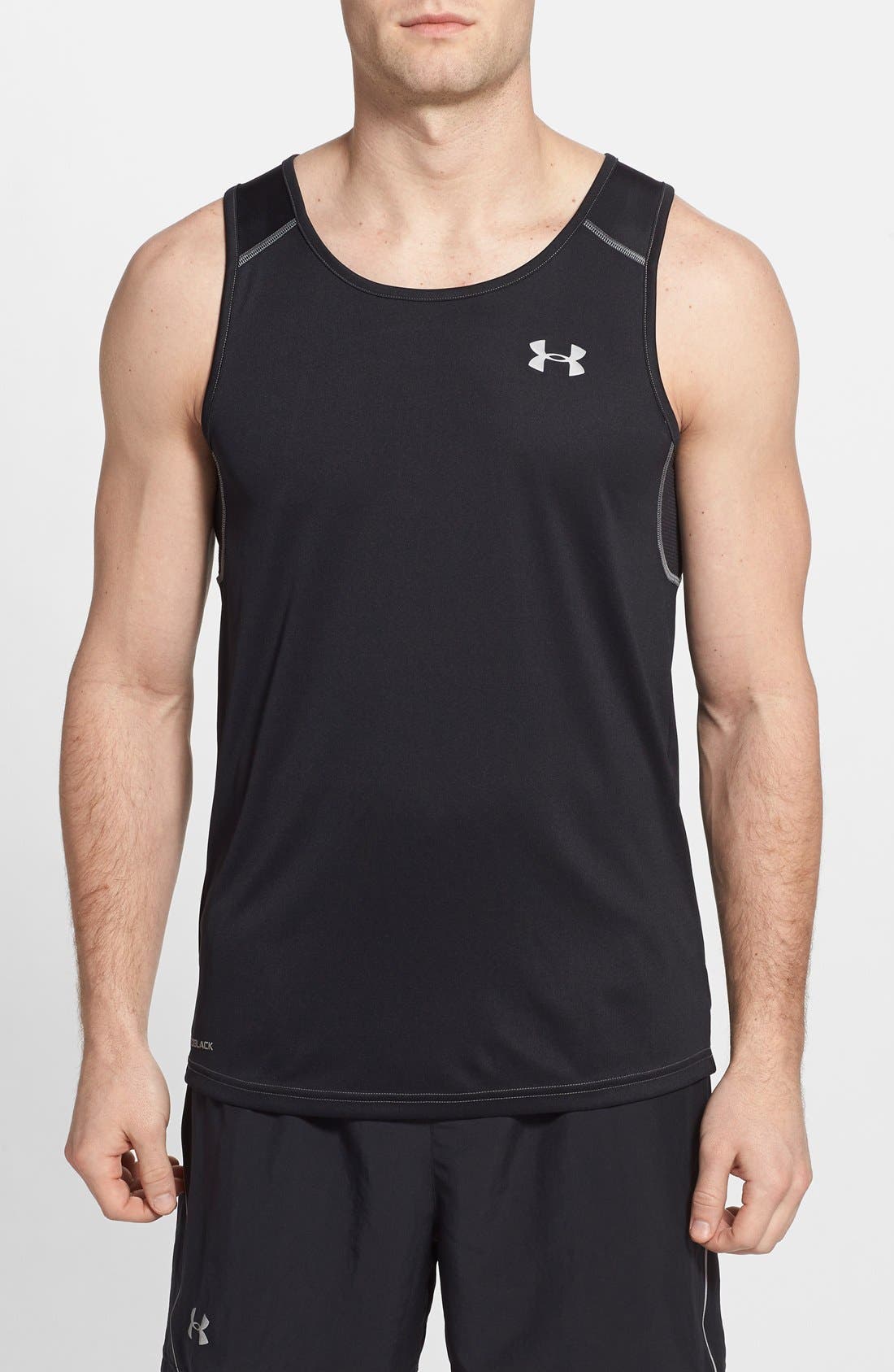 Under Armour coldblack® Fitted Running Tank Nordstrom