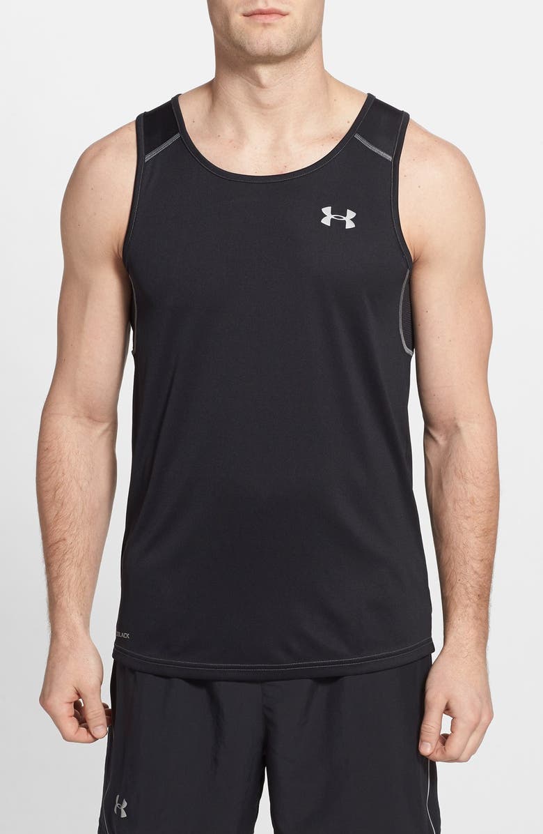 Under Armour coldblack® Fitted Running Tank | Nordstrom