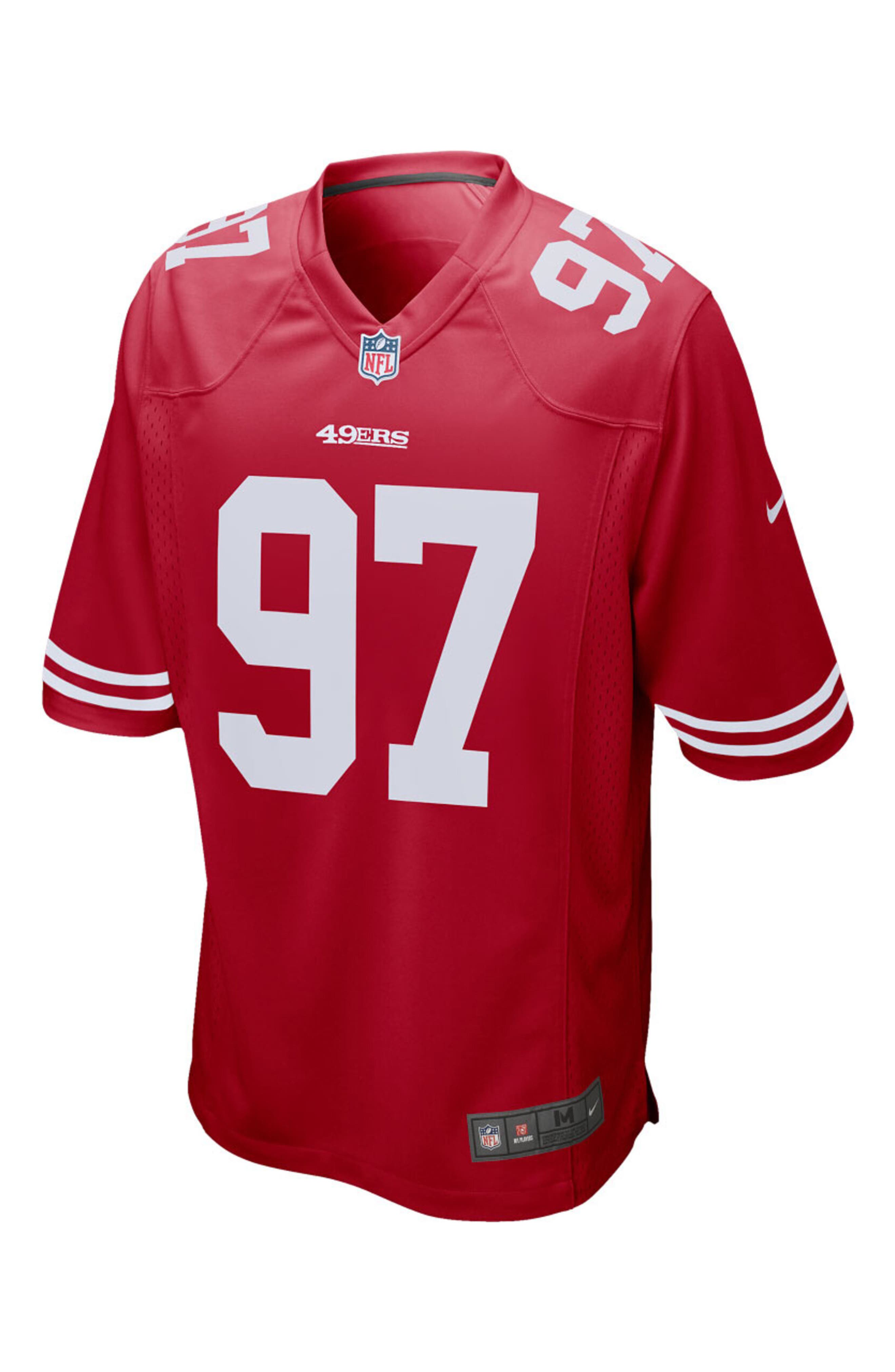 UPC 194093453192 product image for Youth Nike Nick Bosa Scarlet San Francisco 49ers Player Game Jersey at Nordstrom | upcitemdb.com
