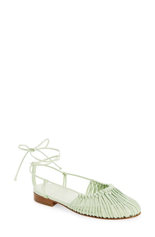 Shop Hereu Mantera Sandal In Mint